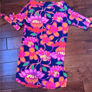 Fun and flirty vibrant floral dress
